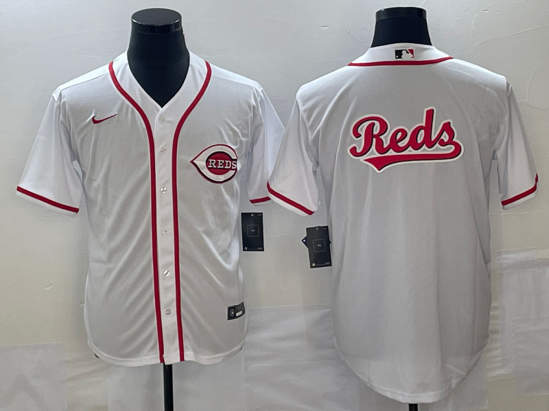 Men's Cincinnati Reds White Home Jersey